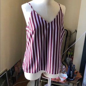 {a new day} Striped Crepe Cami